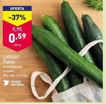 ALDI EL MERCADO Pepino oferta