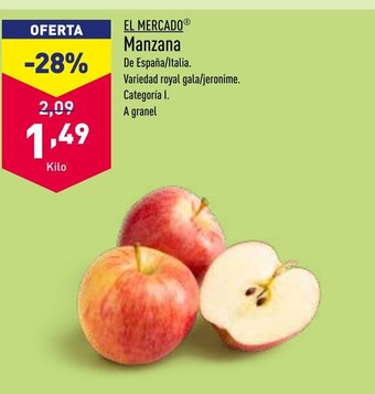 ALDI EL MERCADO Manzana oferta