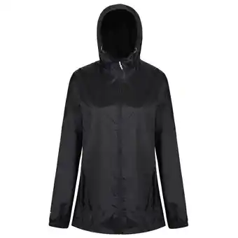 Decathlon Chaqueta impermeable para mujer negro oferta