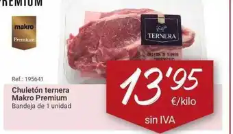 Makro Makro Premium Chuletón ternera, Bandeja de 1 unidad oferta