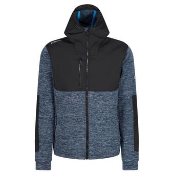 Decathlon Chaqueta heist para hombre ala azul jaspeado, negro oferta