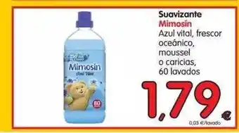 Alimerka Mimosín Suavizante, 60 lavados oferta