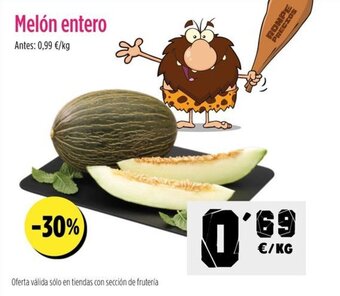AhorraMas Melón entero oferta