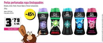 AhorraMas Perlas perfumadas ropa Unstoppables oferta