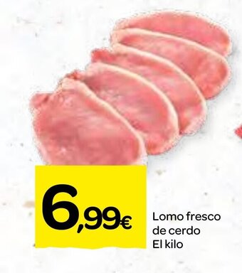 Dialprix Lomo fresco de cerdo El kilo oferta