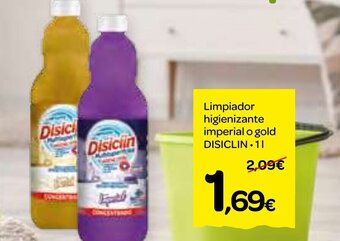 Dialprix Limpiador higienizante imperial o gold DISICLIN 1L oferta