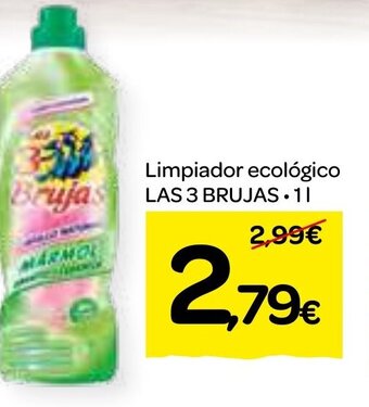 Dialprix Limpiador ecológico Brujas LAS 3 BRUJAS. 1L oferta