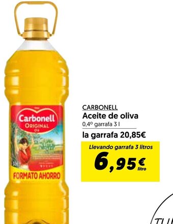 Hiper Usera CARBONELL Aceite de oliva oferta