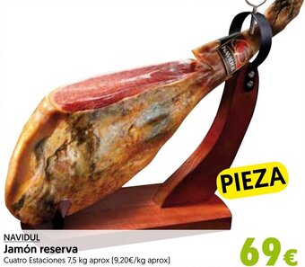 Hiper Usera NAVIDUL Jamón reserva oferta