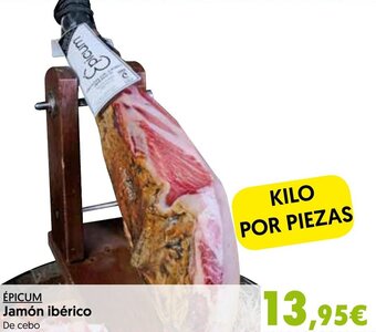 Hiper Usera ÉPICUM Jamón ibérico oferta