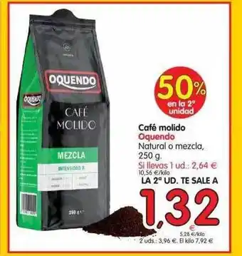Alimerka Oquendo Café molido Natural o mezcla, 250g oferta