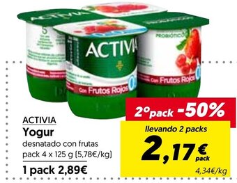 Hiper Usera ACTIVIA Yogur oferta
