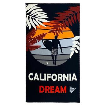 Decathlon Toalla de playa de microfibra malibu dream 90x170 250g/m² oferta