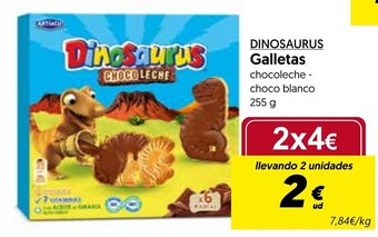 Hiper Usera DINOSAURUS Galletas oferta