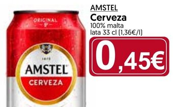 Hiper Usera AMSTEL Cerveza oferta