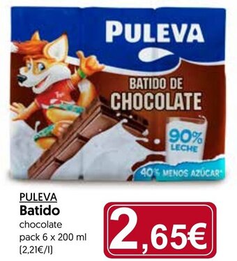 Hiper Usera PULEVA Batido oferta