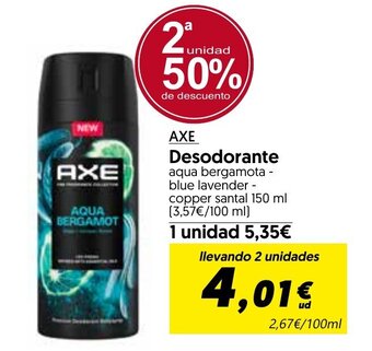 Hiper Usera AXE Desodorante oferta