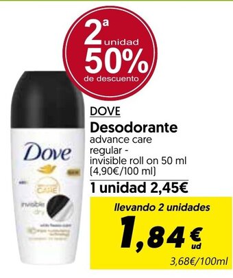 Hiper Usera DOVE Desodorante oferta
