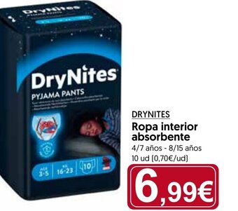 Hiper Usera DRYNITES Ropa interior absorbente oferta