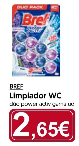 Hiper Usera BREF Limpiador WC oferta