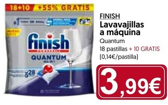 Hiper Usera FINISH Lavavajillas a máquina oferta
