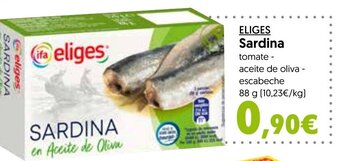 Hiper Usera ELIGES Sardina oferta