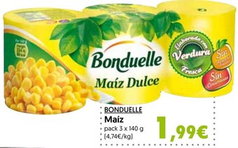 Hiper Usera BONDUELLE Maíz oferta
