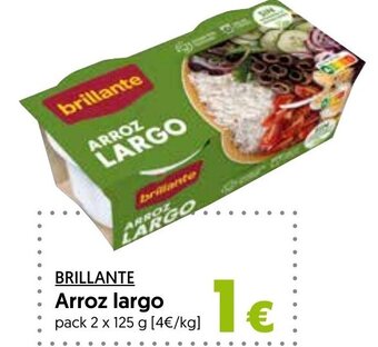 Hiper Usera BRILLANTE Arroz largo oferta
