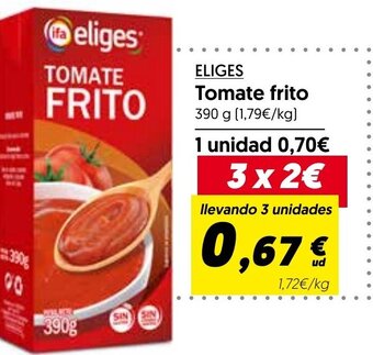 Hiper Usera ELIGES Tomate frito oferta