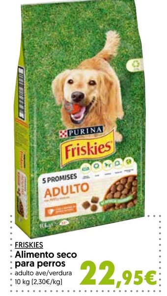 Hiper Usera FRISKIES Alimento seco para perros oferta