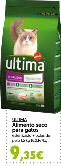 Hiper Usera ULTIMA Alimento seco para gatos oferta