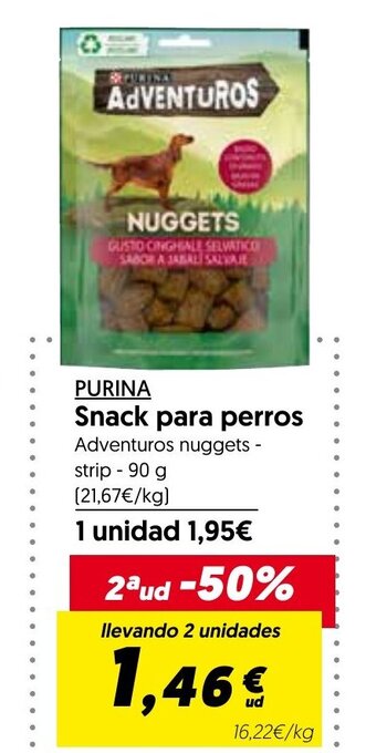 Hiper Usera PURINA Snack para perros oferta