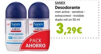 Hiper Usera SANEX Desodorante oferta