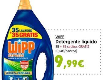 Hiper Usera WIPP Detergente líquido oferta