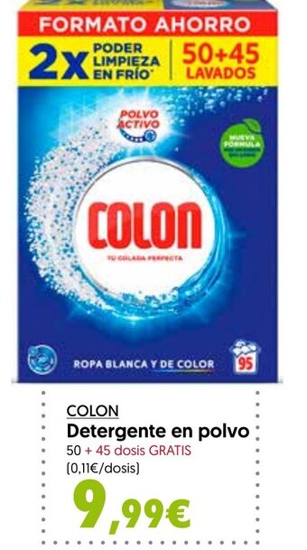 Hiper Usera COLON Detergente en polvo oferta