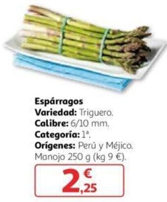 Alcampo Espárragos oferta