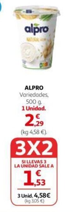 Alcampo ALPRO oferta