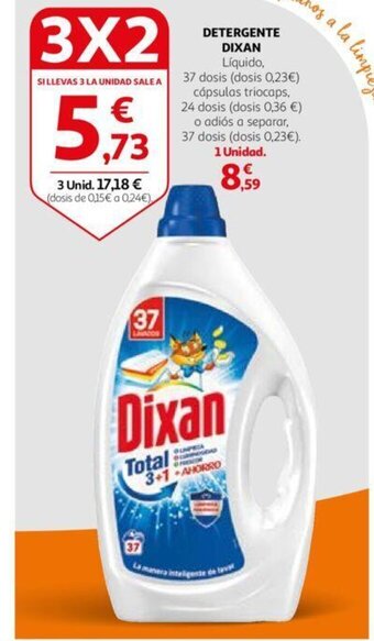 Alcampo DETERGENTE DIXAN oferta