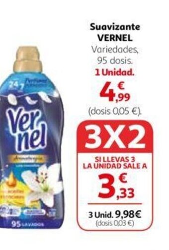 Alcampo Suavizante VERNEL oferta
