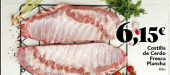 Gadis Costilla de Cerdo Fresca Plancha Kilo oferta