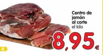 Alimerka Centro de jamón al corte el kilo oferta