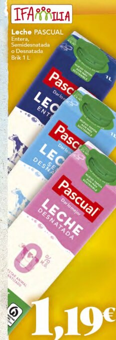 Gadis Leche PASCUAL oferta