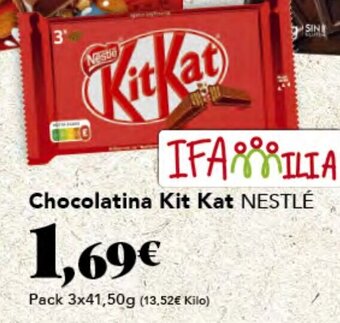 Gadis Chocolatina Kit Kat NESTLÉ oferta