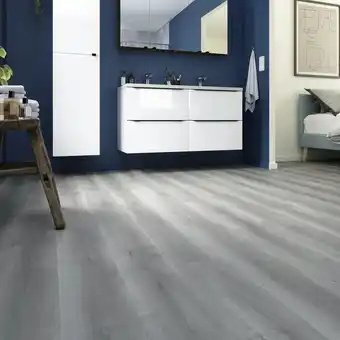 Brico Depôt Suelo laminado ac5 roble grisáceo 8 mm ferradura c&l oferta