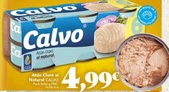 Gadis Atún Claro al Natural CALVO oferta