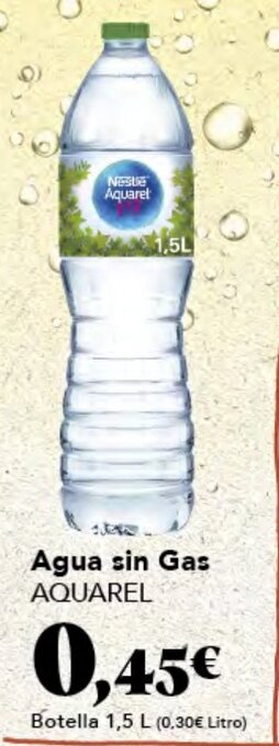Gadis Agua sin Gas AQUAREL oferta