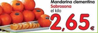 Alimerka Sabrosona Mandarina clementina el kilo oferta