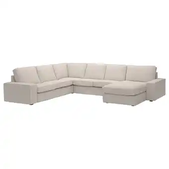 IKEA Kivik sofá esquina 5 chaiselongue, tresund beige claro oferta