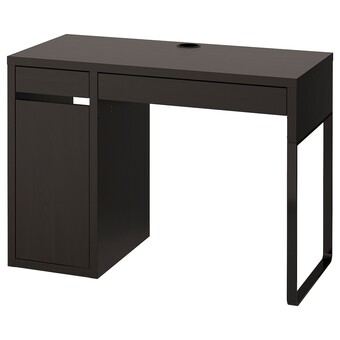 IKEA Micke escritorio, negro-marrón, 105x50 cm oferta