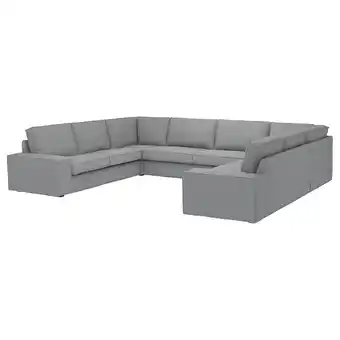 IKEA Kivik sofá u 7 plazas, tibbleby beis/gris oferta